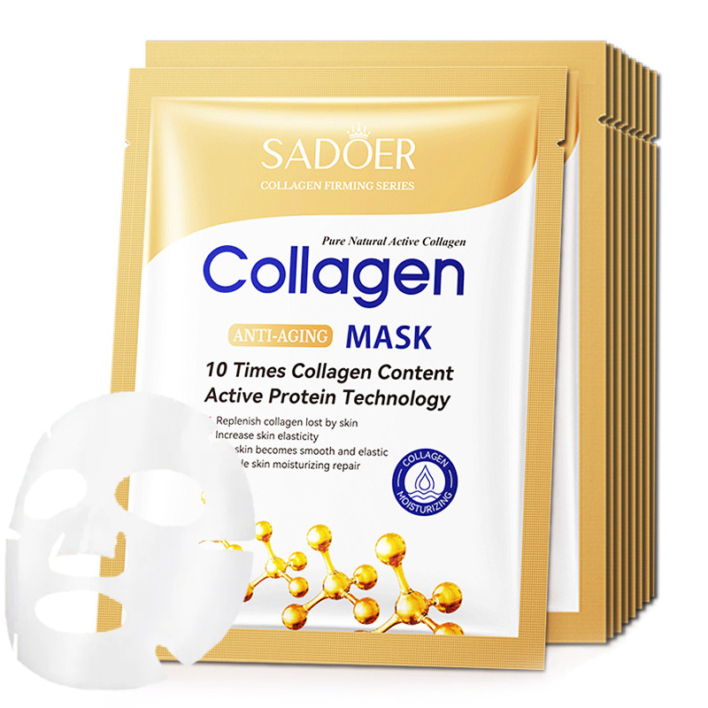 Skincare Omg - 10 pçs anti-rugas colágeno máscara facial