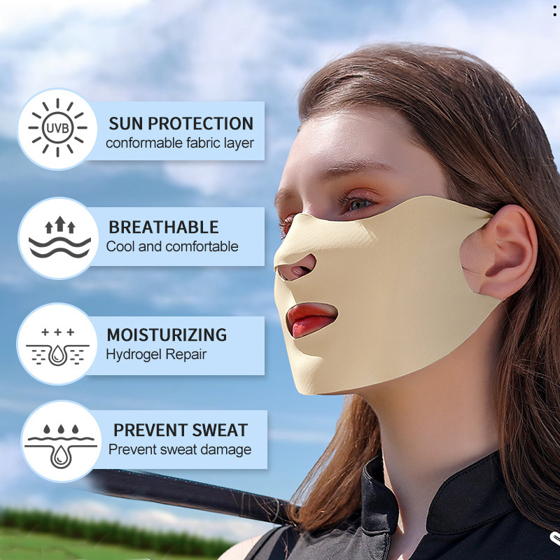 Skincare Indonesia - Outdoor UV Protection Mask, Sunscreen Patch,