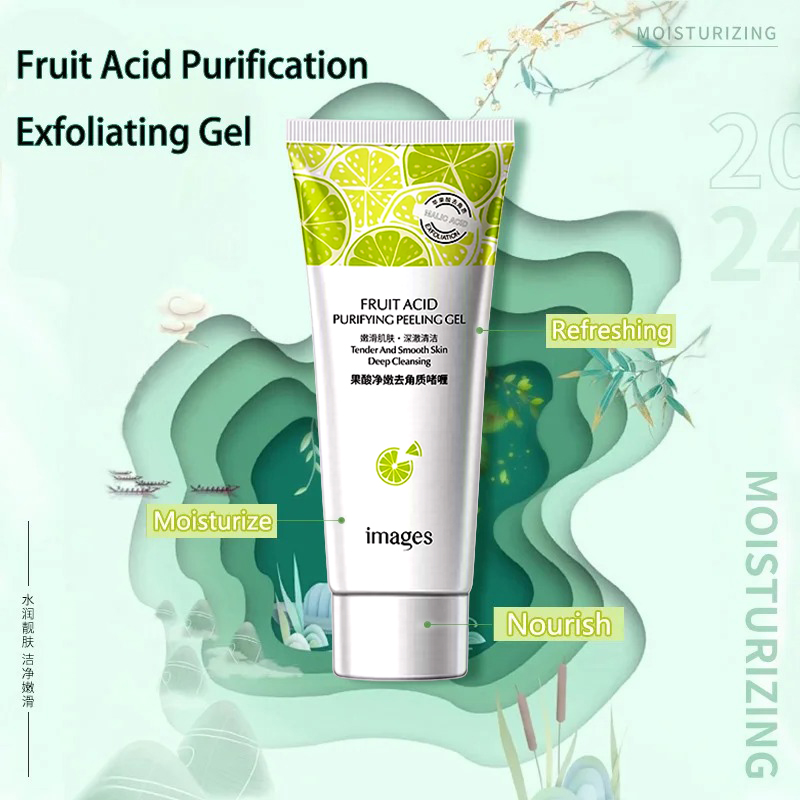 Peptide Neck Cream - Natural fruta ácido peeling gel limpeza