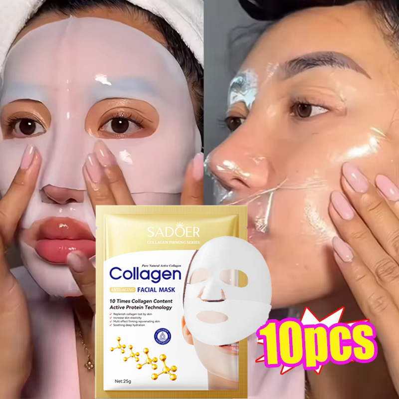 Skincare Omg - 10 pçs colágeno anti rugas máscara
