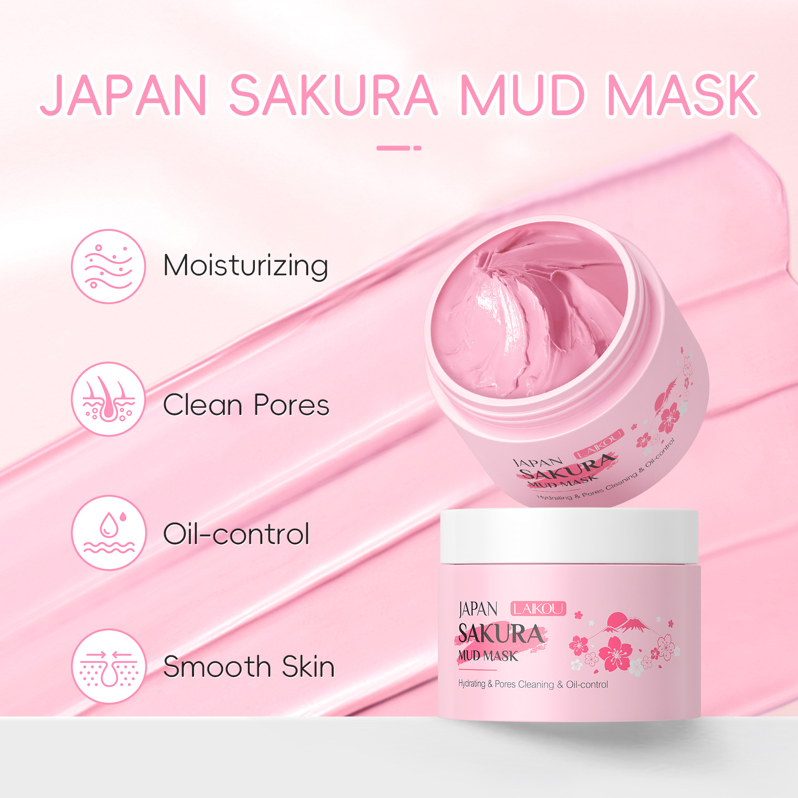 Máscara sakura para limpeza fa - Skincare Omg avaliação e preço