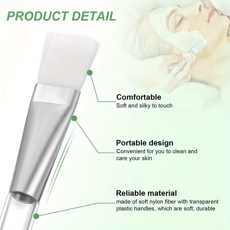 Escova macia para máscara faci - Skincare Indonesia avaliação e preço
