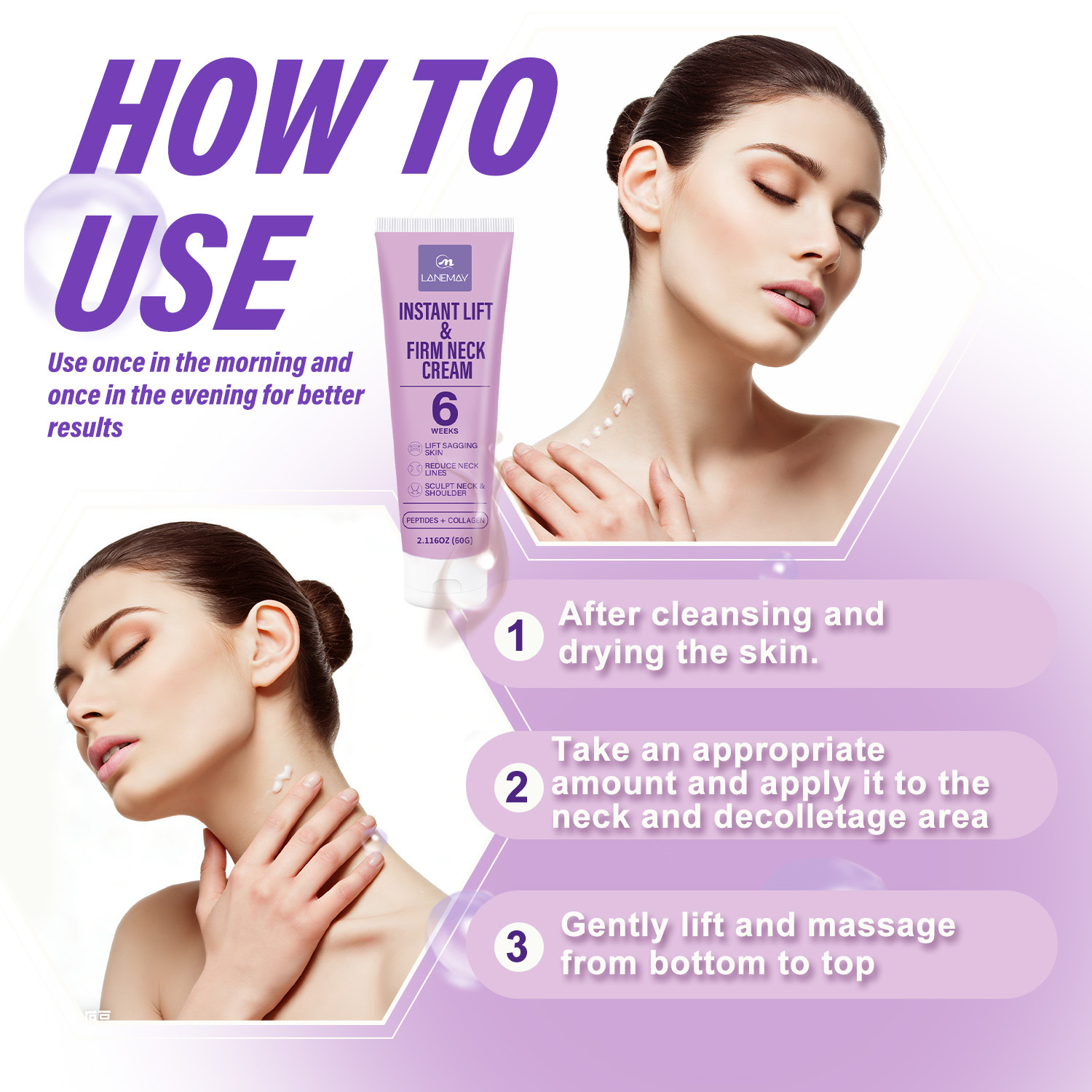Creme Firmador Instantâneo par - Peptide Neck Cream avaliação e preço