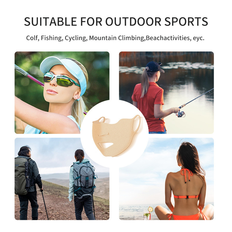 Outdoor UV Protection Mask, Su - Skincare Indonesia avaliação e preço
