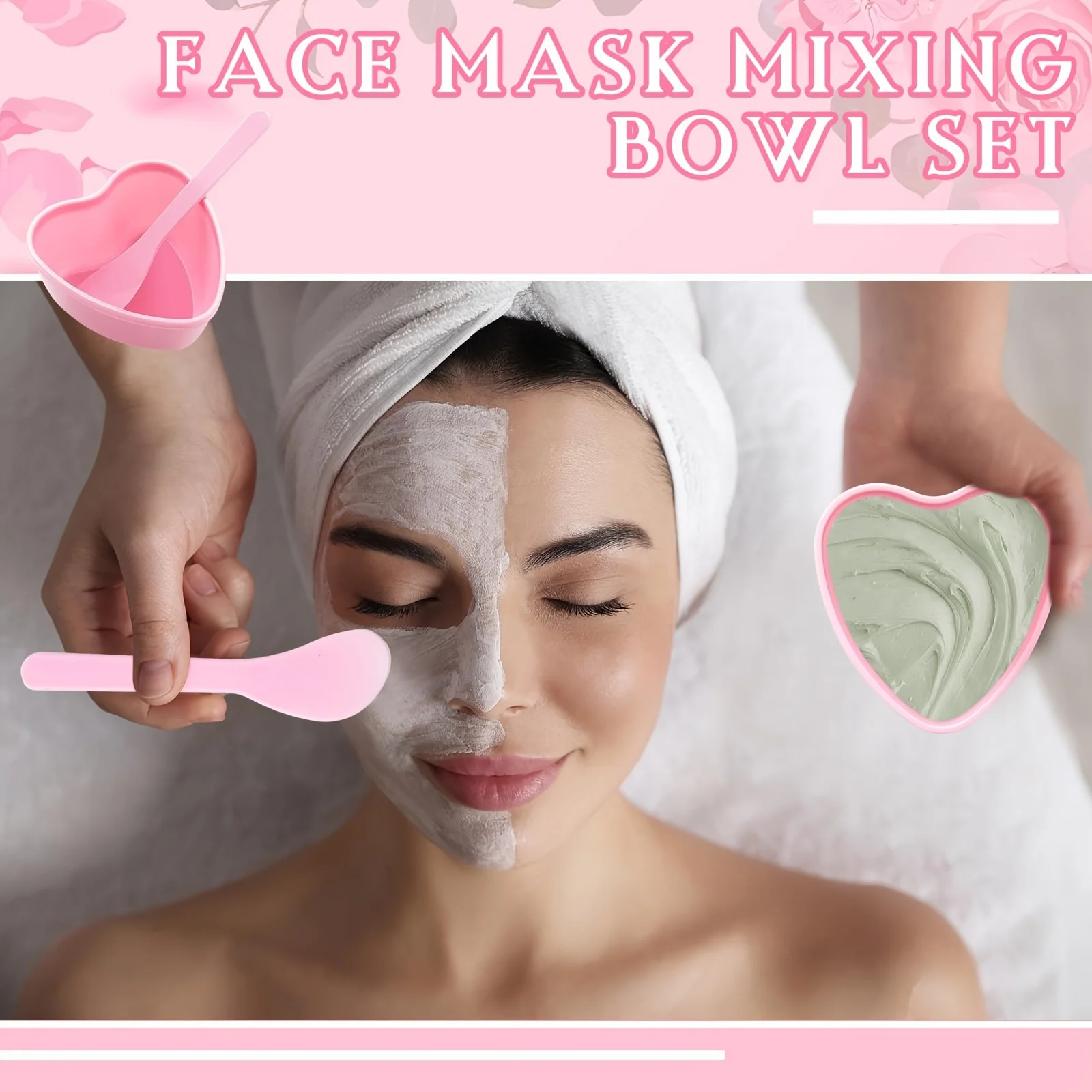 Tigela de mistura de máscara f - Skincare Indonesia avaliação e preço