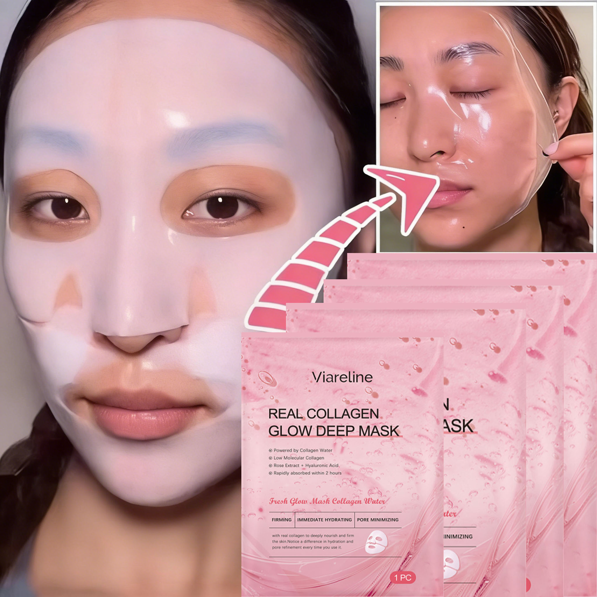 Máscara Noturna de Colágeno co - Skincare Omg avaliação e preço