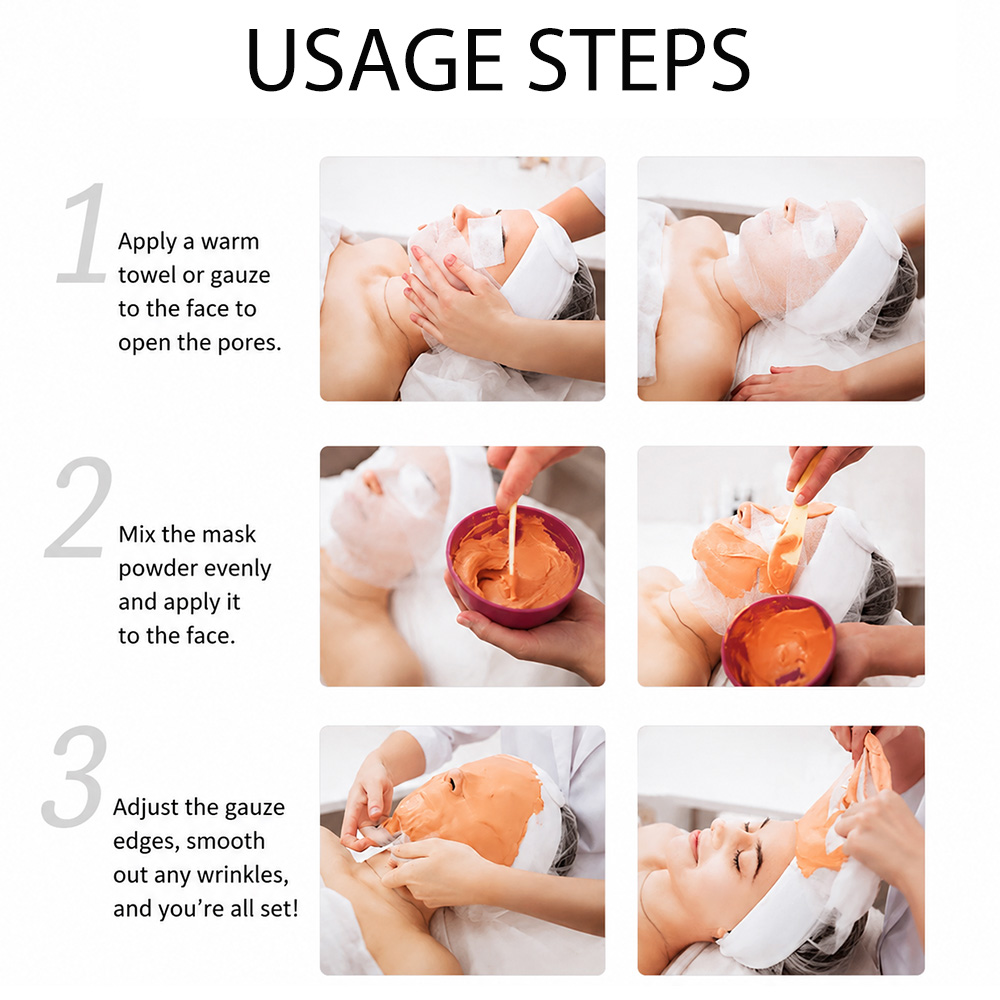 Máscara facial de gaze profiss - Skincare Indonesia avaliação e preço