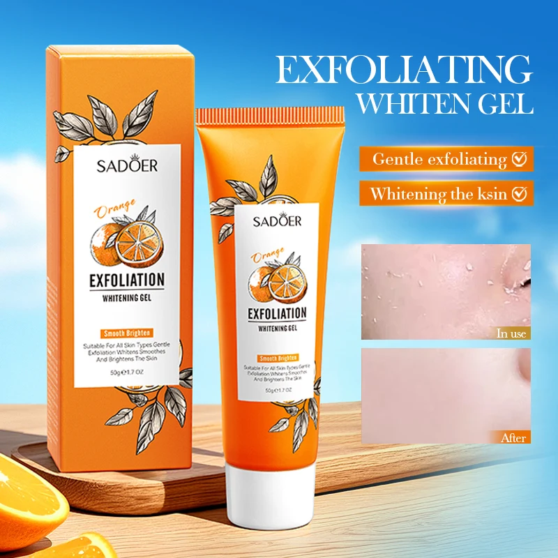 Laranja esfoliante peeling gel - Peptide Neck Cream avaliação e preço