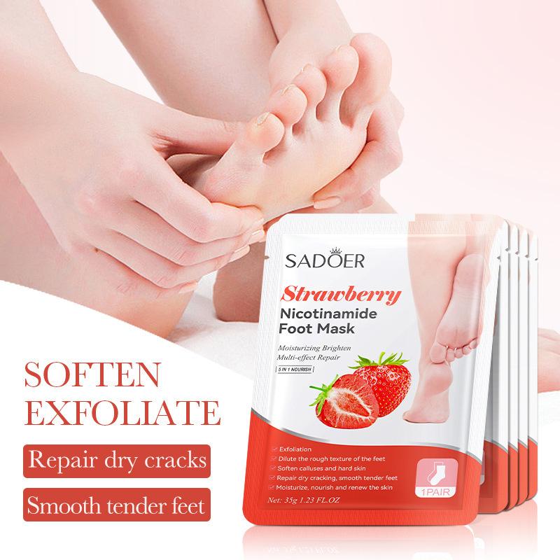 1 Par de Máscara para Pés SADO - Skincare Indonesia avaliação e preço