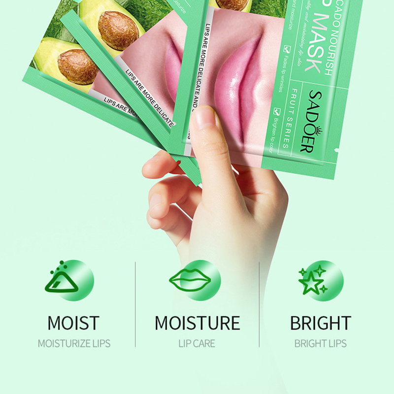 30 pçs frutas máscara labial h - Skincare Omg avaliação e preço