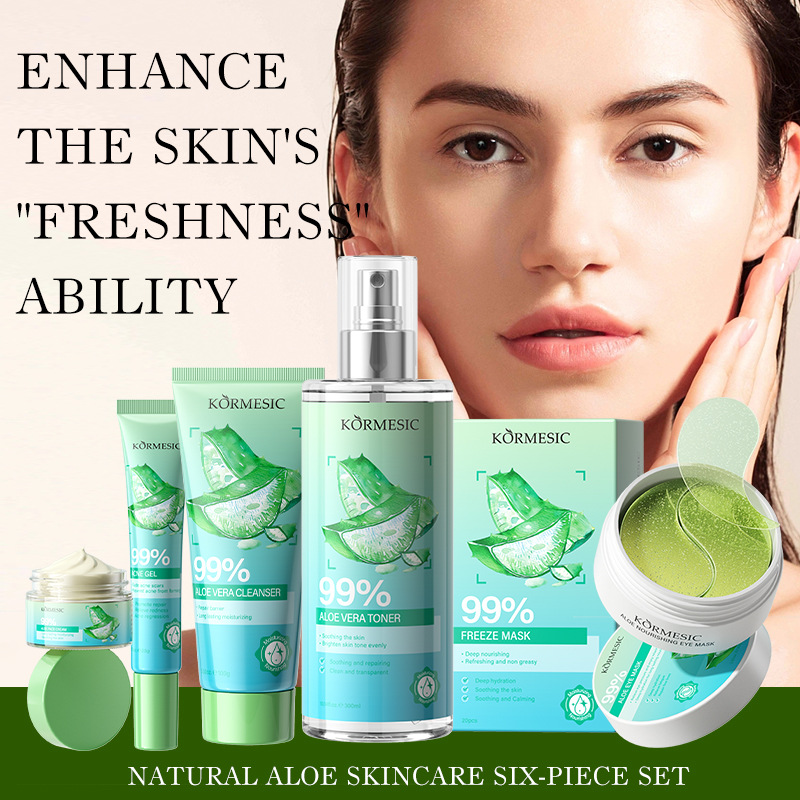 Aloe vera conjunto de cuidados - Skincare Omg avaliação e preço