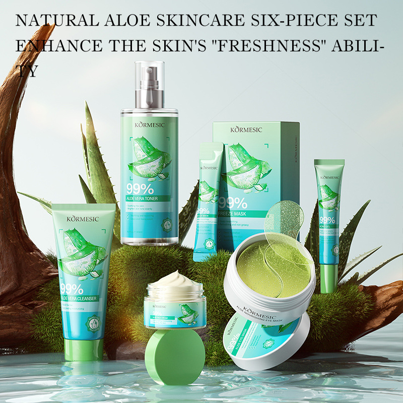 Aloe vera conjunto de cuidados - Skincare Omg avaliação e preço